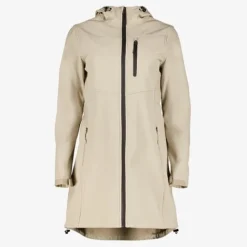 Mountain Peak Dames softshell parka beige Clearance