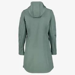 Mountain Peak Dames softshell parka groen Hot