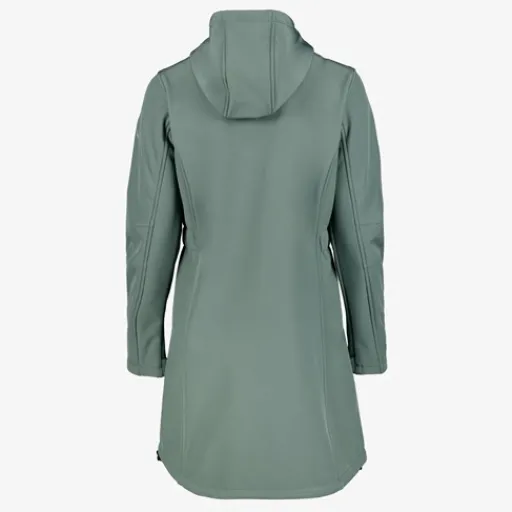 Mountain Peak Dames softshell parka groen Hot