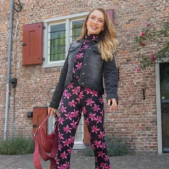 TwoDay Dames spijkerjas zwart Clearance