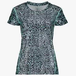 Osaga Dames sport T-shirt blauw met print Hot