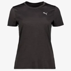 Puma Dames sport T-shirt zwart Sale