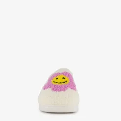 Thu!s Dames teddy pantoffels met smiley New