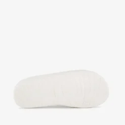 Thu!s Dames teddy pantoffels met smileys beige Discount