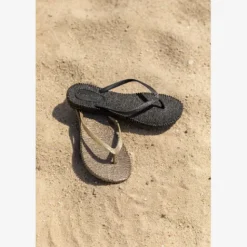 Supercracks Dames teenslippers goud Outlet