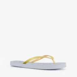 Scapino Dames teenslippers met madeliefjes Outlet