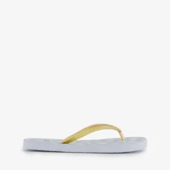 Scapino Dames teenslippers met madeliefjes Outlet