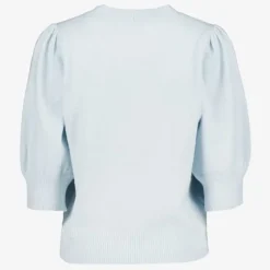 TwoDay Dames trui met halflange mouwen lichtblauw Discount
