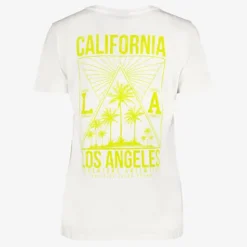 TwoDay Dames T-shirt LA wit Outlet
