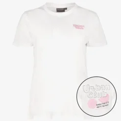 TwoDay Dames T-shirt met backprint wit Discount