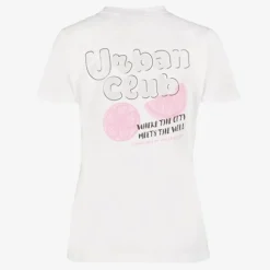 TwoDay Dames T-shirt met backprint wit Discount