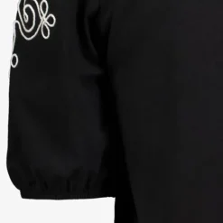 TwoDay Dames T-shirt met borduursels zwart Online
