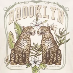 TwoDay Dames T-shirt met luipaarden beige Discount