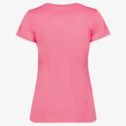 TwoDay Dames T-shirt met opdruk roze New