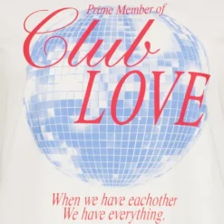 TwoDay Dames T-shirt met opdruk wit Hot