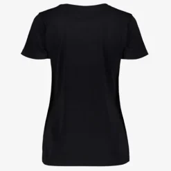 TwoDay Dames T-shirt met opdruk zwart Online