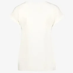 TwoDay Dames T-shirt met structuur wit