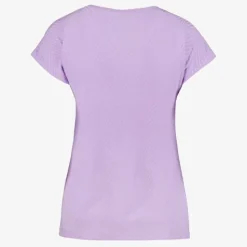 TwoDay Dames T-shirt met structuur paars Online