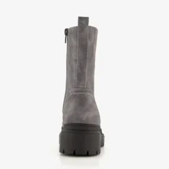 Blue Box Dames veterboots grijs Sale