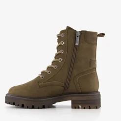 Tamaris Dames veterboots olijfgroen Online