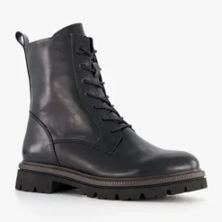 Nova Dames veterboots zwart Best