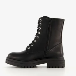 Blue Box Dames veterboots zwart Discount