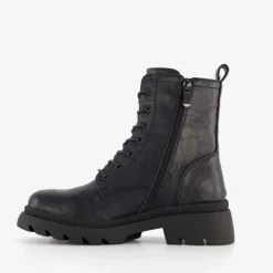 Blue Box Dames veterboots zwart
