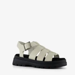 Blue Box Dames vissers sandalen wit Discount