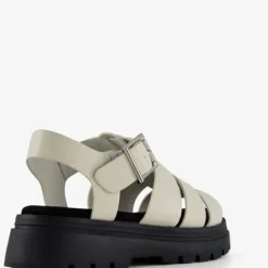 Blue Box Dames vissers sandalen wit Discount