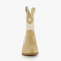 Blue Box Dames western laarzen beige wit Best