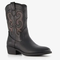 Blue Box Dames western laarzen zwart Discount