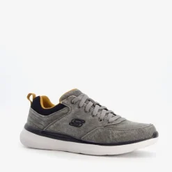 Skechers Delson 2.0 Kemper heren sneakers grijs Discount