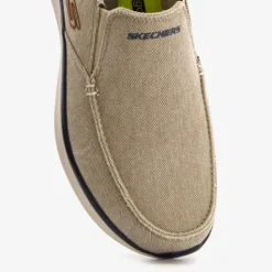 Skechers Delson 2.0 Larwin heren instappers beige Sale