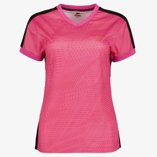 Dutchy Dry dames voetbal T-shirt roze zwart Sale
