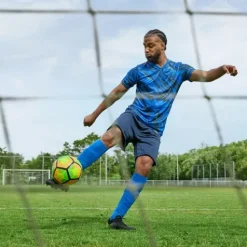 Dutchy Dry heren voetbal T-shirt blauw Outlet