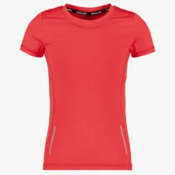 Osaga Dry kinder sport T-shirt koraalrood Outlet