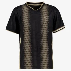 Dutchy Dry kinder voetbal T-shirt zwart beige Online