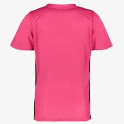 Dutchy Dry kinder voetbal T-shirt roze zwart Hot