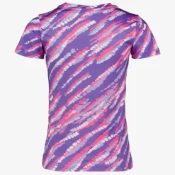 Osaga Dry meisjes sport T-shirt paars met print Clearance