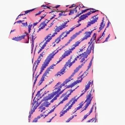 Osaga Dry meisjes sport T-shirt met print roze