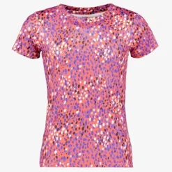 Osaga Dry meisjes sport T-shirt met stippen oranje Online