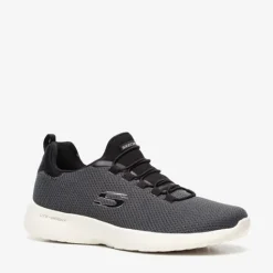 Skechers Dynamight heren sneakers zwart Hot
