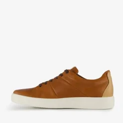 Ecco leren heren veterschoenen cognac Outlet