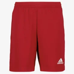 Adidas Entrada 22 kinder sportshort rood Clearance