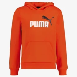 Puma ESS Col 2 Big Logo kinder hoodie rood Best