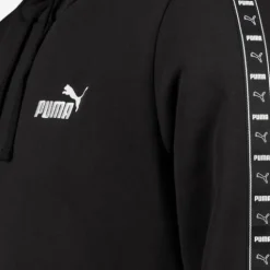 Puma ESS Tape heren hoodie zwart Hot