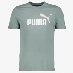 Puma Essentials 2 heren sport T-shirt groen Online