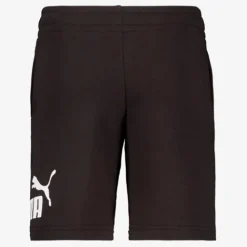 Puma Essentials No. 1 Logo kinder sweatshort zwart Outlet