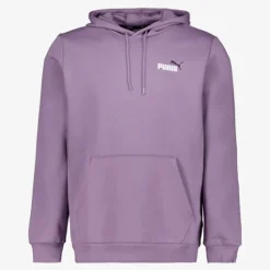 Puma Essentials Small Logo heren hoodie paars Hot