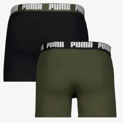 Puma Everyday Basic Boxer 2 pack groen zwart Best